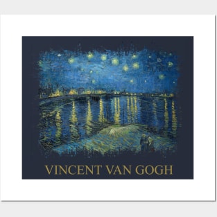 Starry Night Over The Rhone Posters and Art